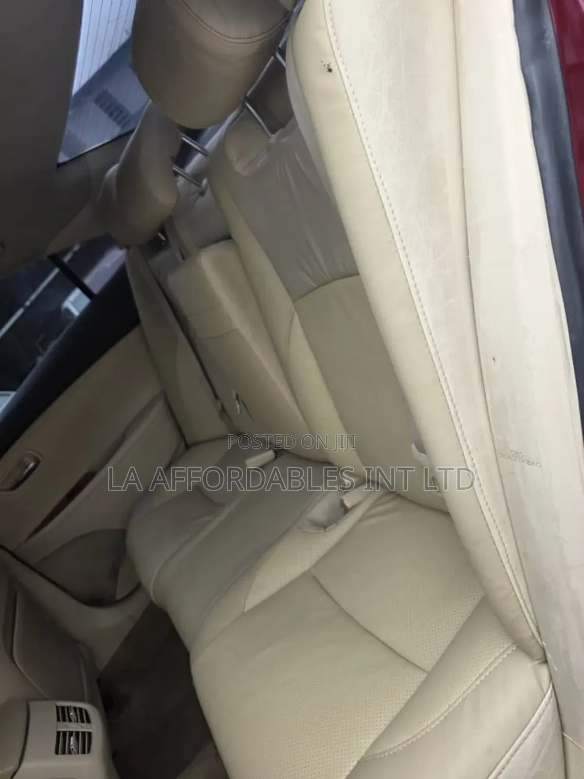 Lexus ES 350 2011 Red