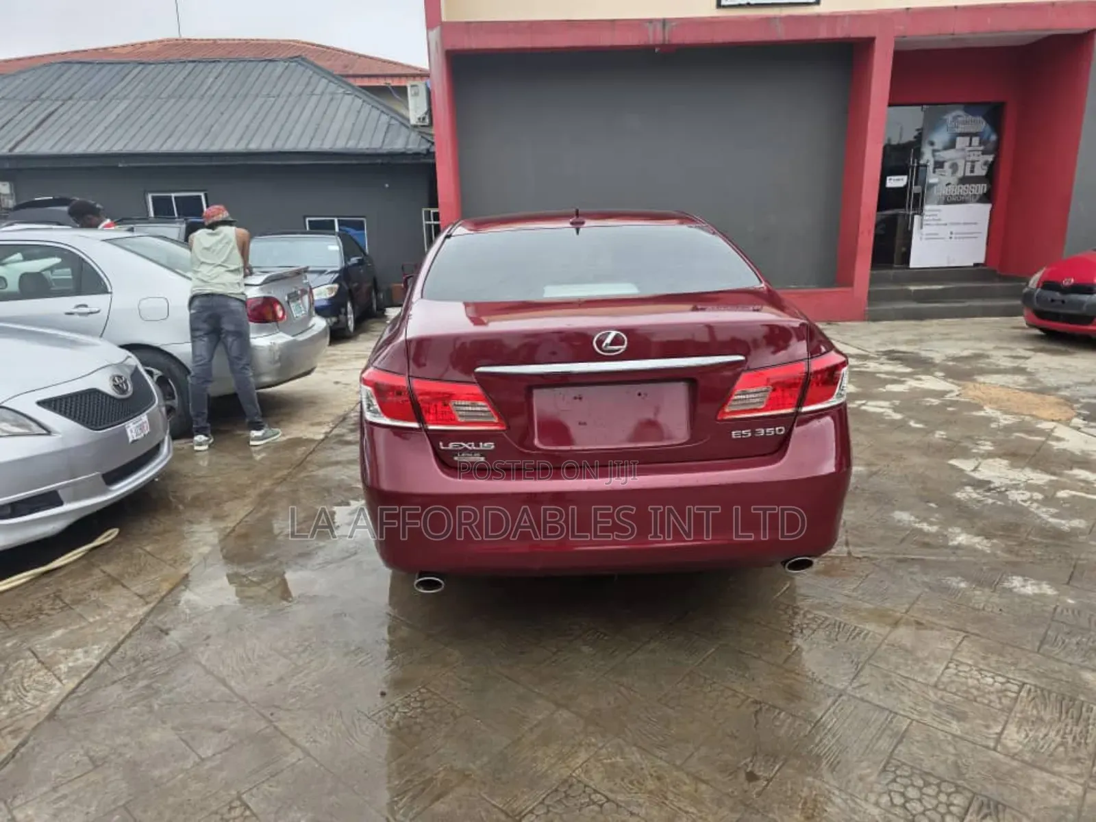 Lexus ES 350 2011 Red