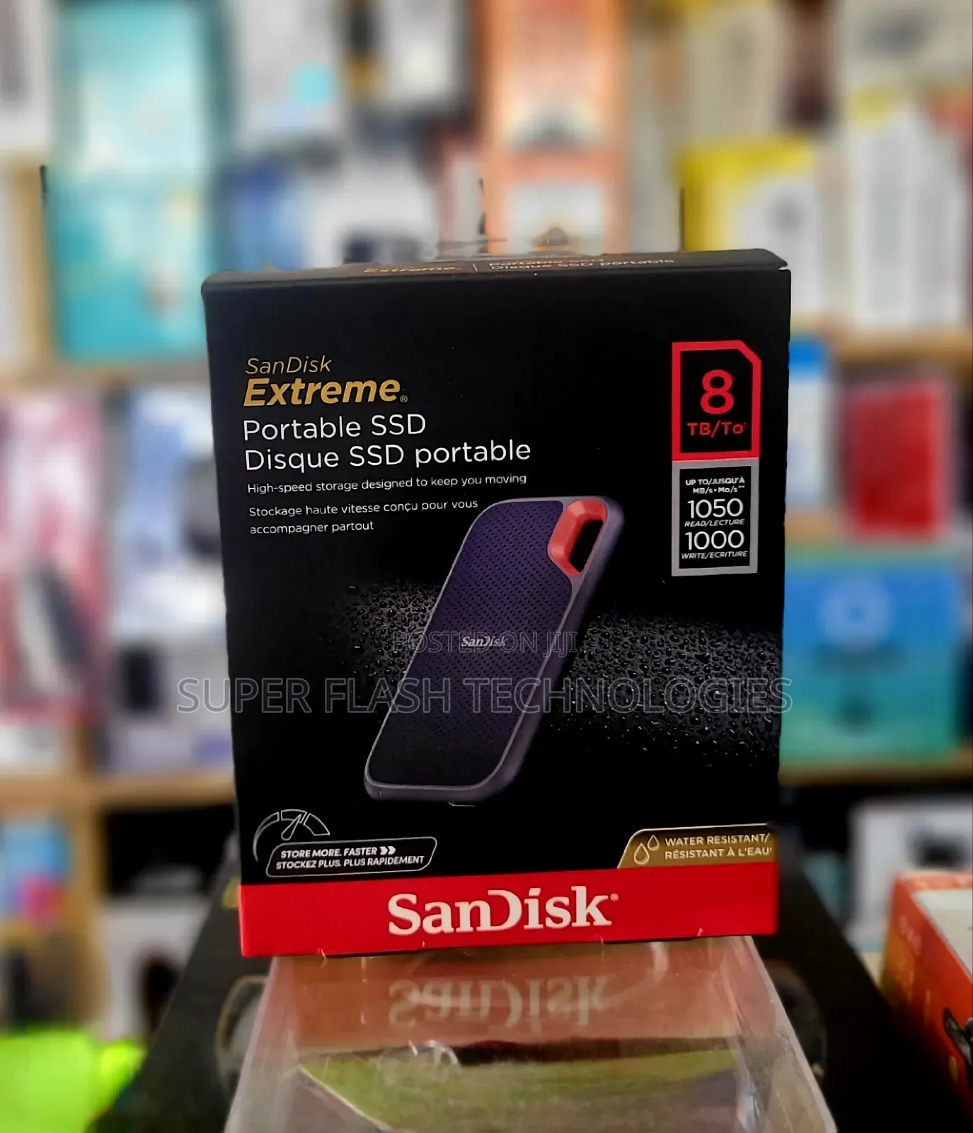Sandisk 8tb Extreme Portable 1050mb/S SSD