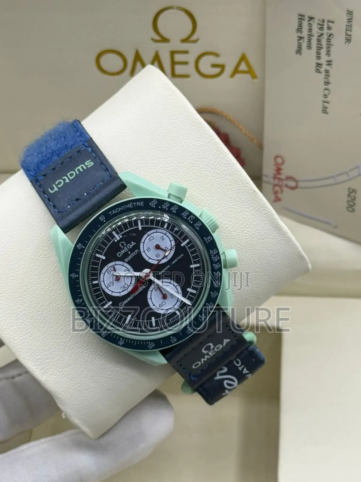 Original Omega Switch Mission to Neptune, Chronograph Quartz Watch