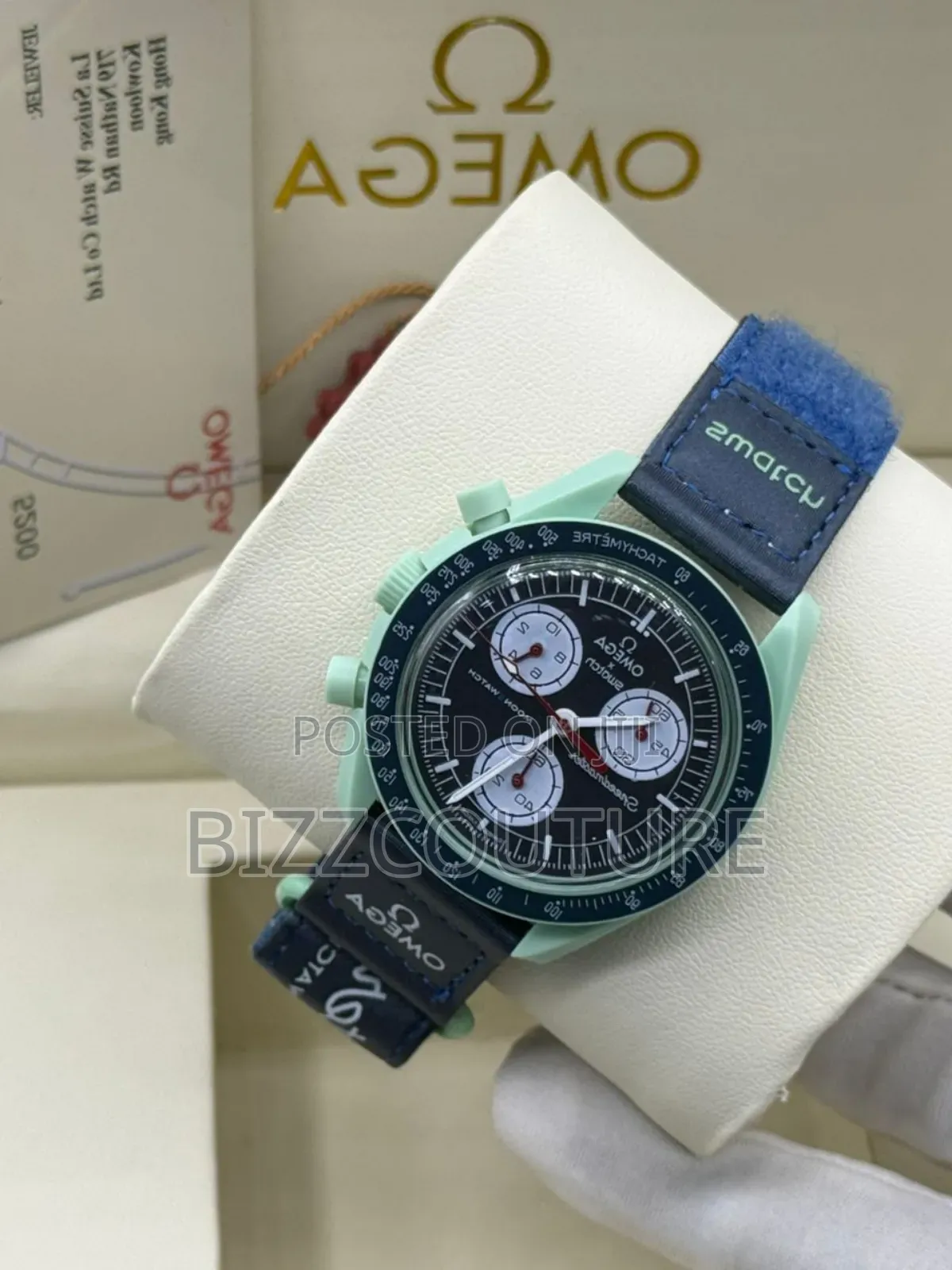 Original Omega Switch Mission to Neptune, Chronograph Quartz Watch