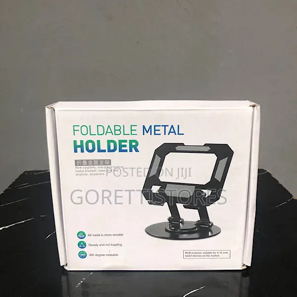 Foldable Metal Phone/Tablet/Notebook Stand