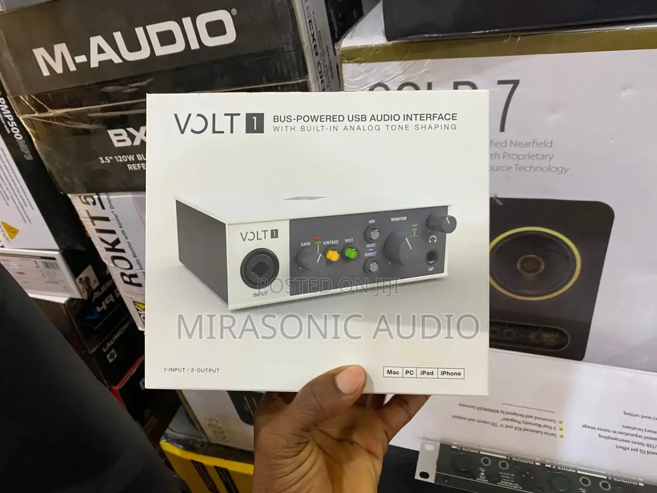 Volt 1 Usb Audio Interface With Built in Analog Tone Shaping