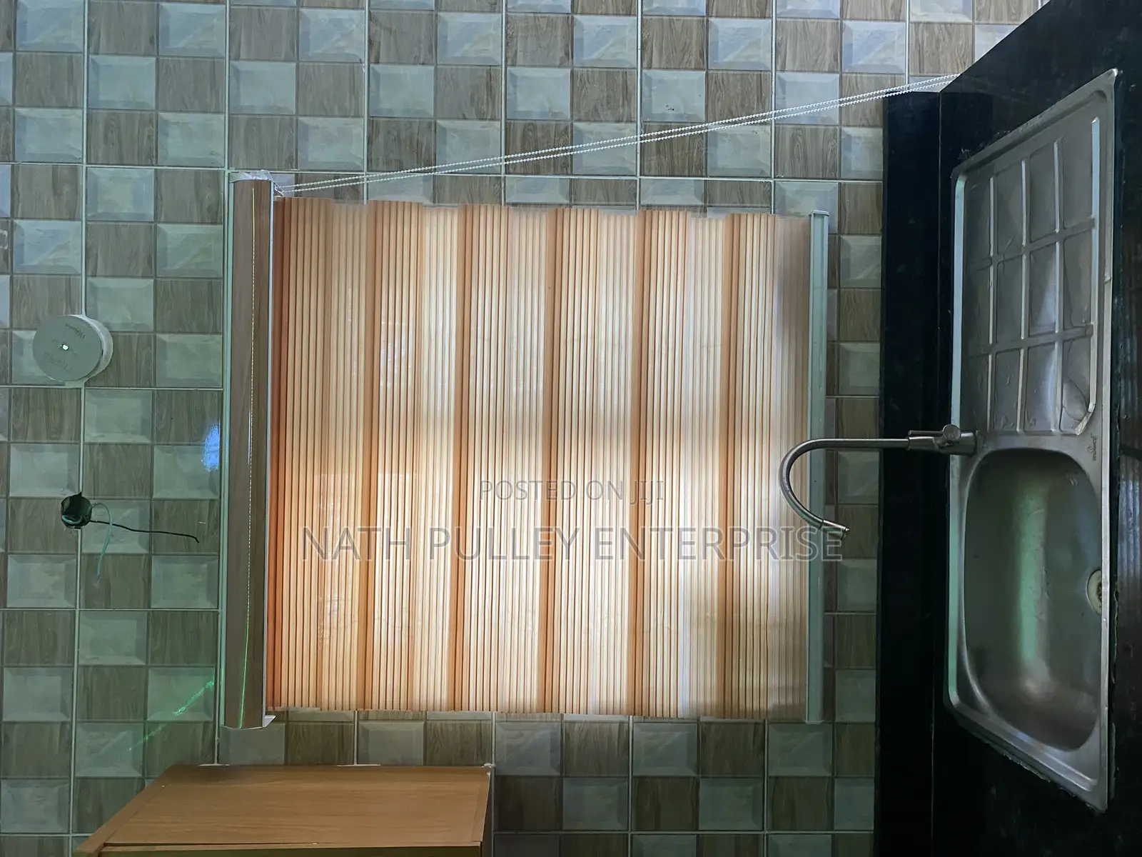 Day and Night Blinds(Orange Steps)