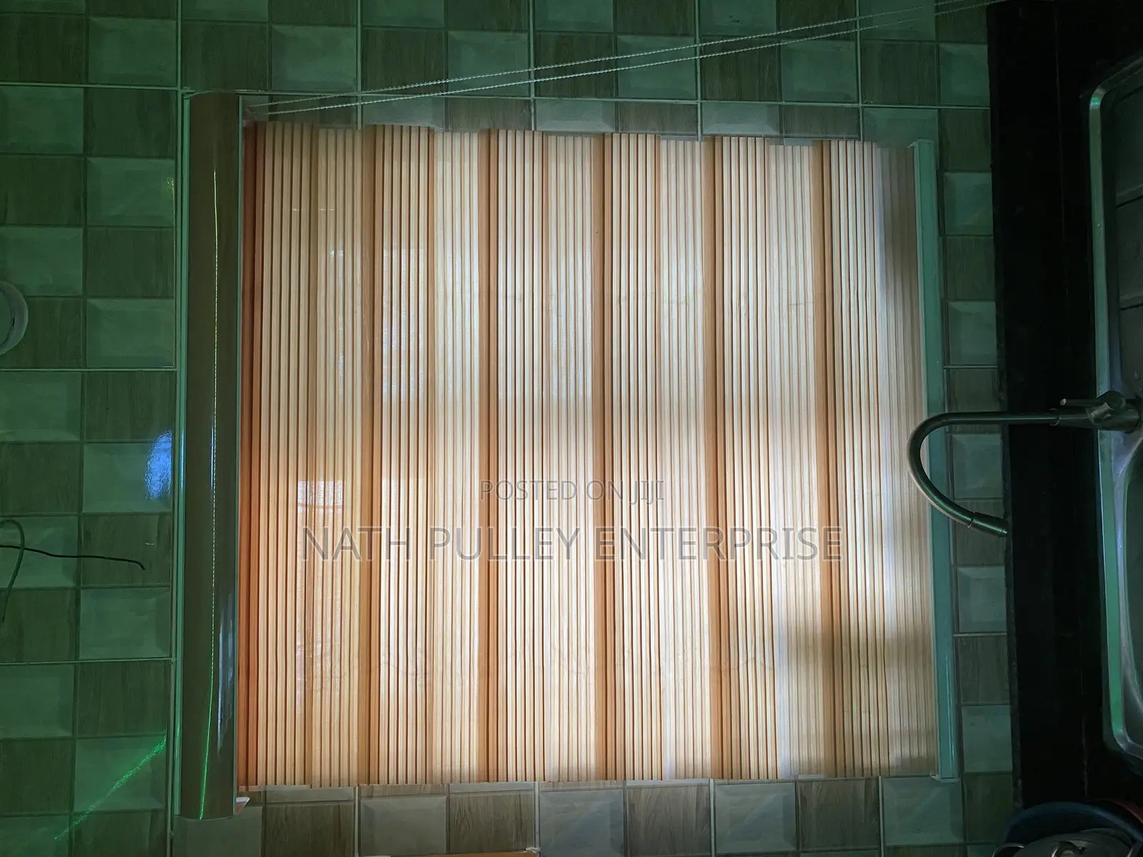 Day and Night Blinds(Orange Steps)