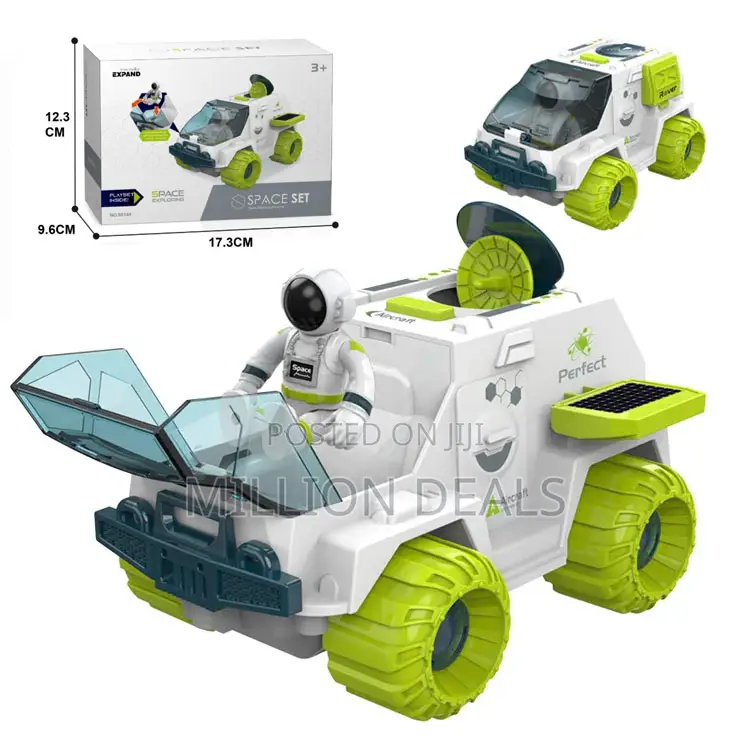 Friction Power Space Exploration Vehicle Friction Cars Push Go Truck