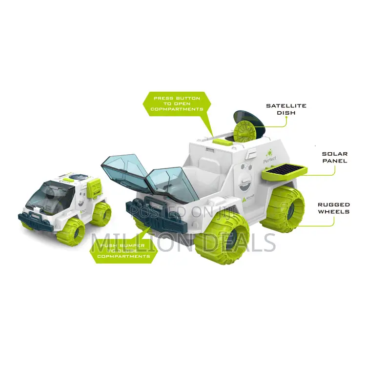 Friction Power Space Exploration Vehicle Friction Cars Push Go Truck