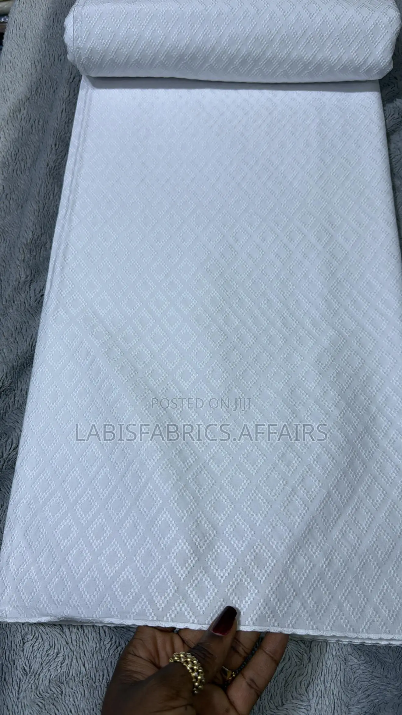 Swiss Polish Voile Lace