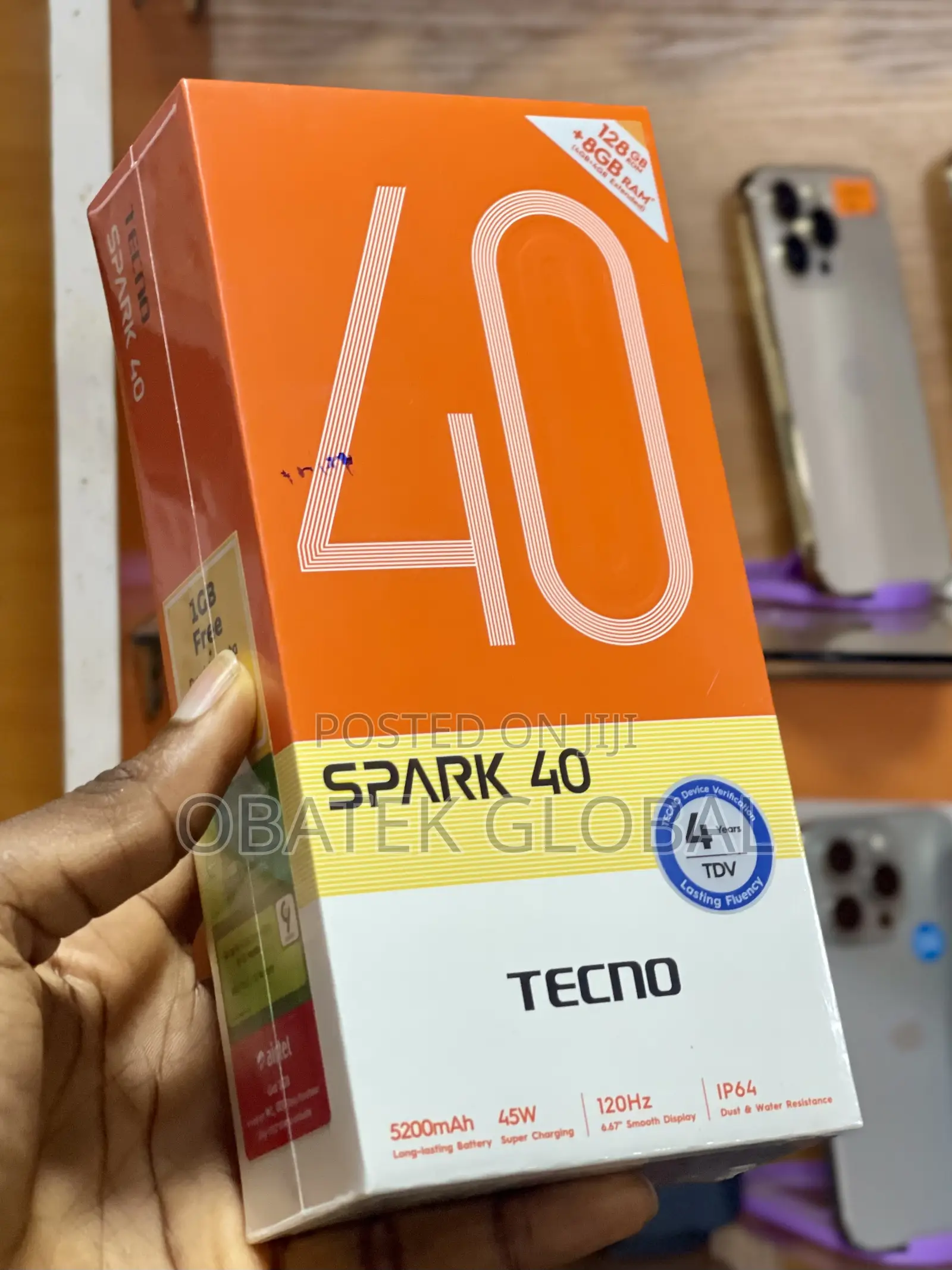 New Tecno Spark 40 128 GB