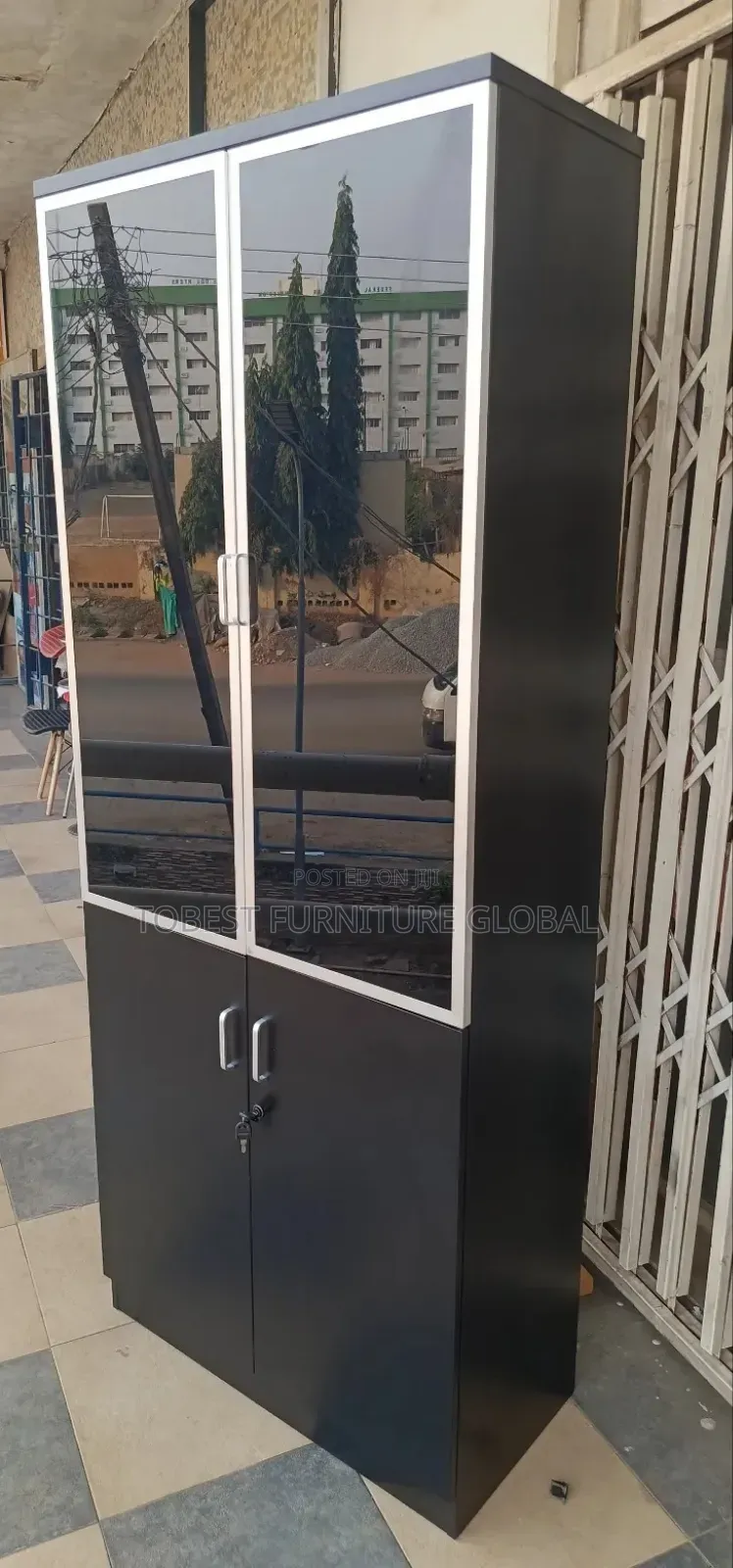 New Modern Wooden Cabinet (Black)
