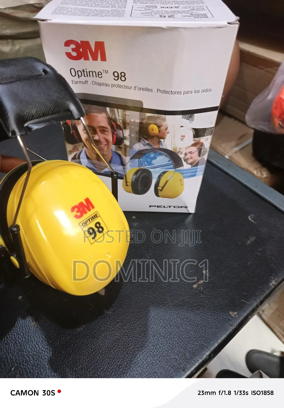 3m Optime 98 Earmuff (Also Known As 3m