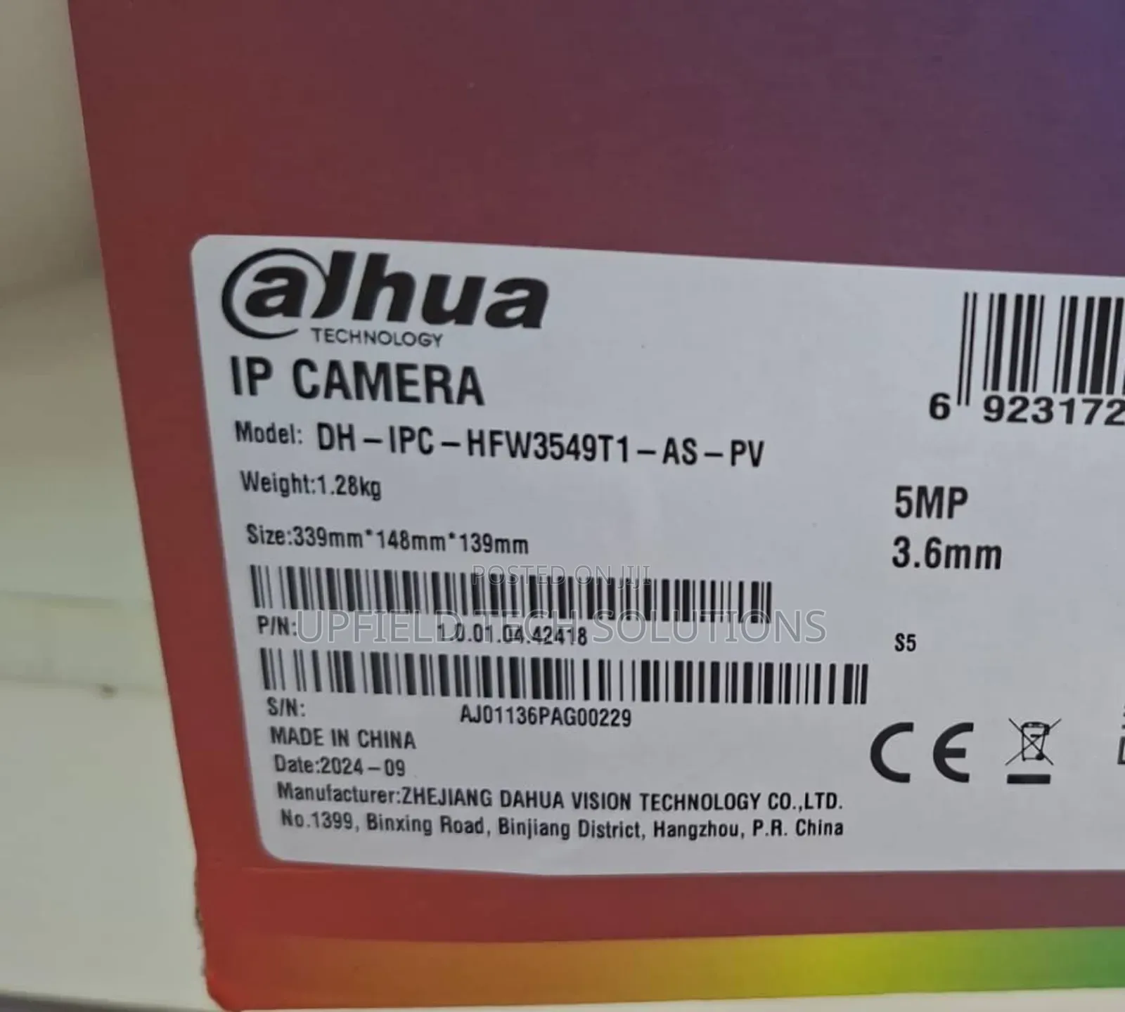 5mp Ip Bullet Three-in-one Camera (Tioc)