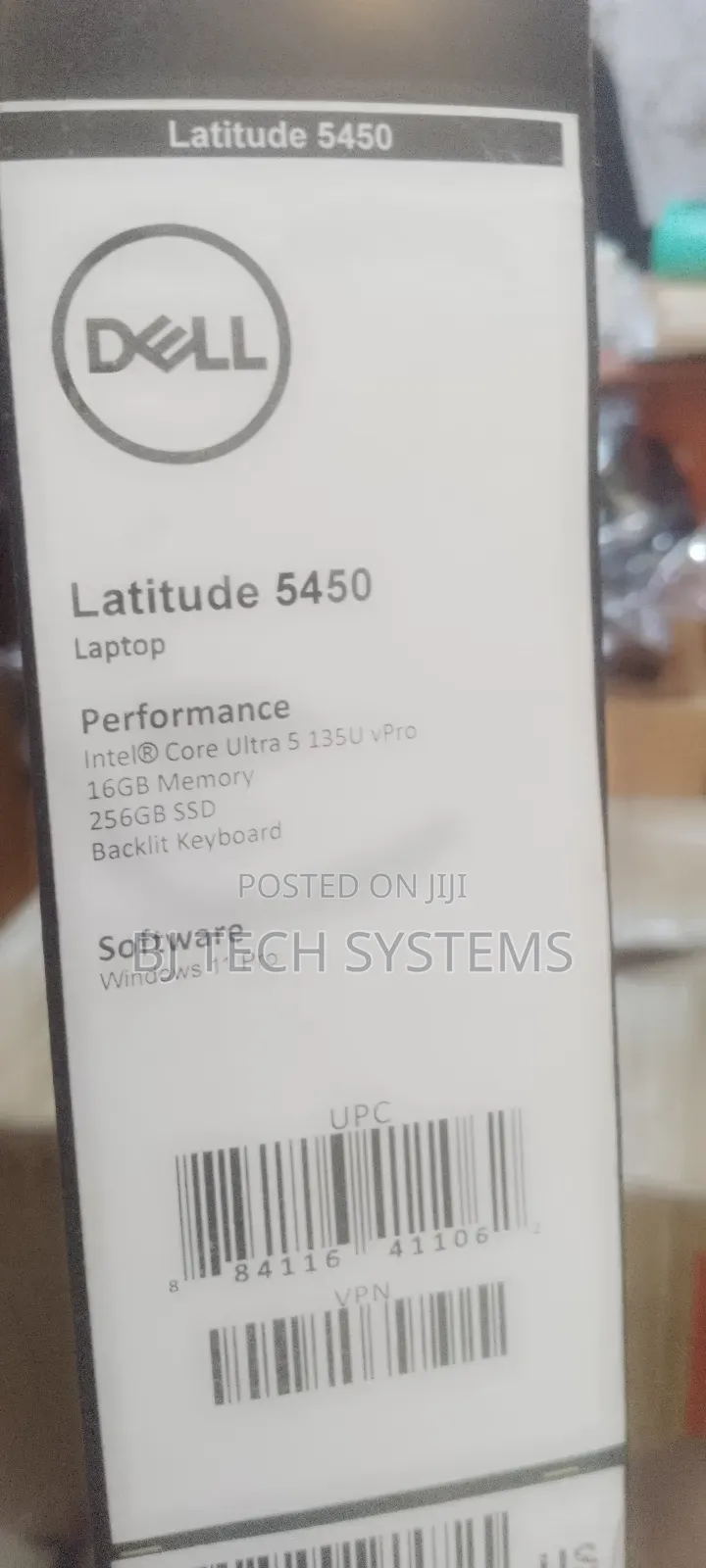 New Laptop Dell Latitude 5450 16GB Intel Core Ultra 5 SSD 256GB