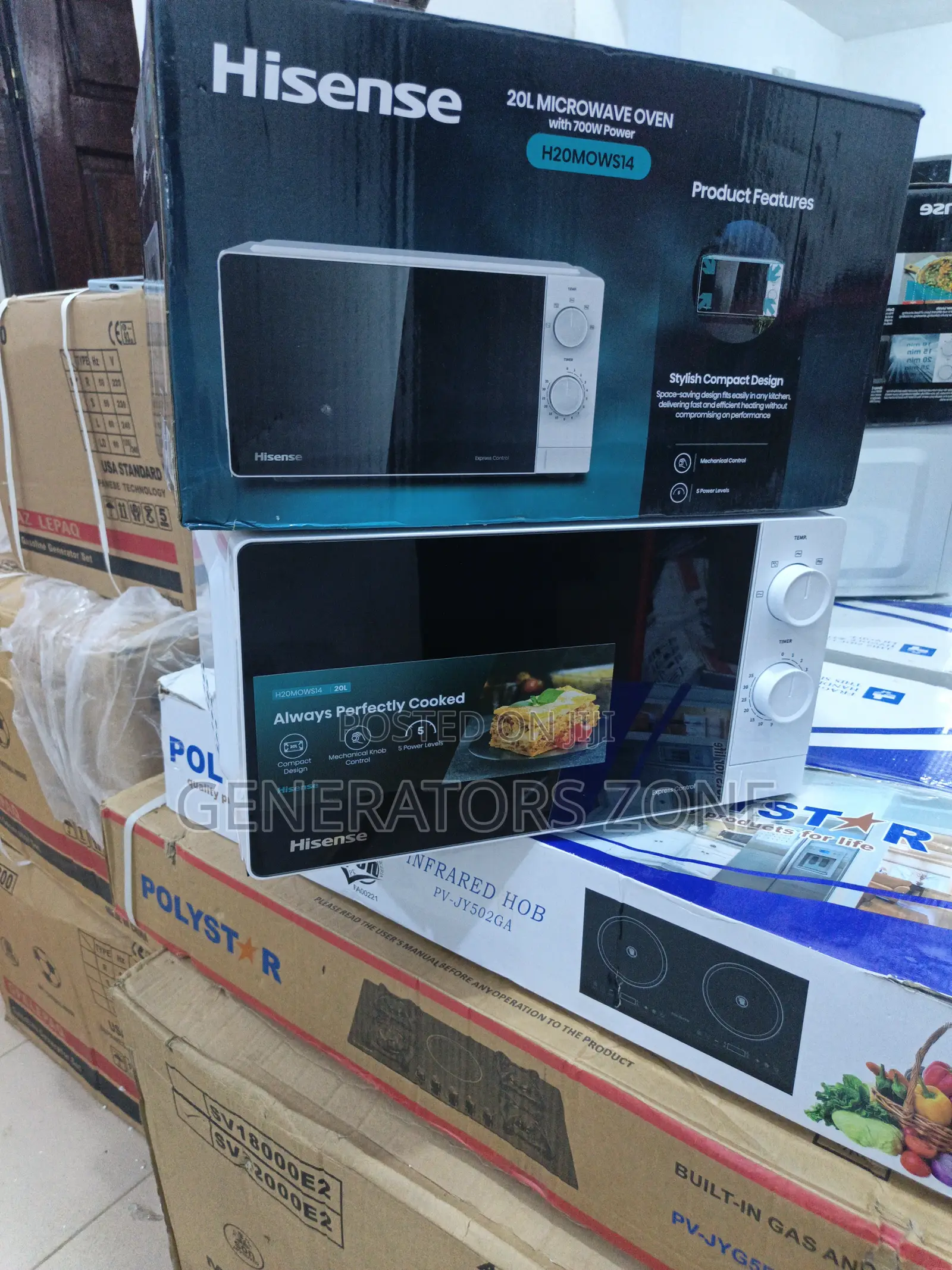 Hisense H20 Mows14 – Quick Heat Microwave With 20l Capacity