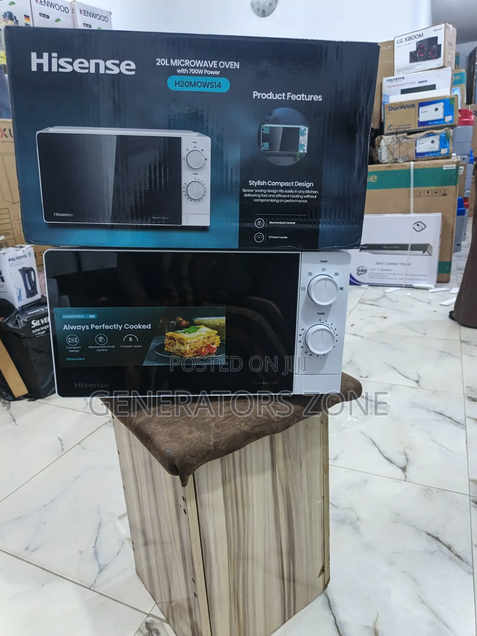 Hisense 20l H20 Mows14 Microwave – Smooth Controls,