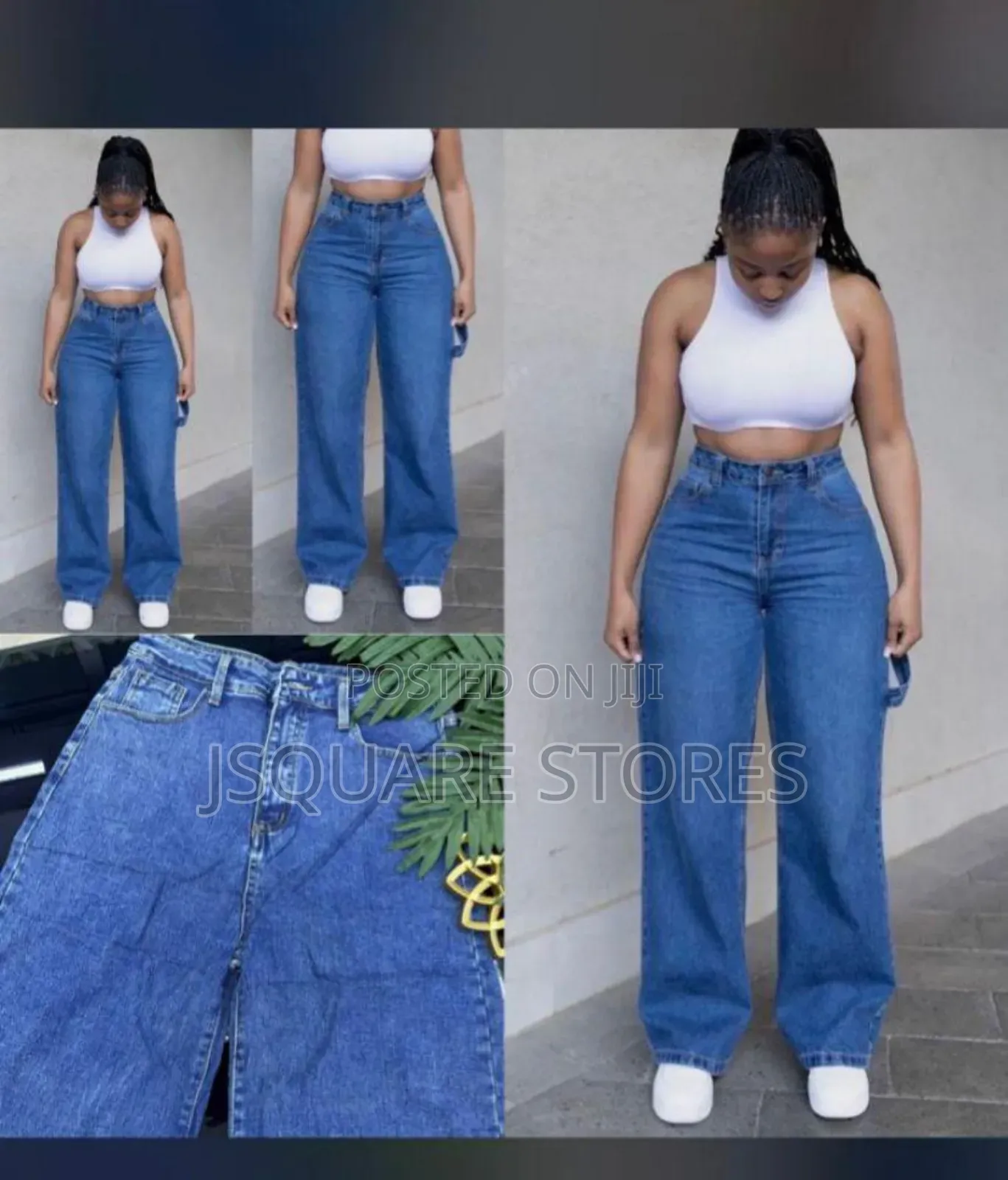 Stretchy Straight Cut Ladies Boyfriend Jeans Trousers in Size 8 - 18