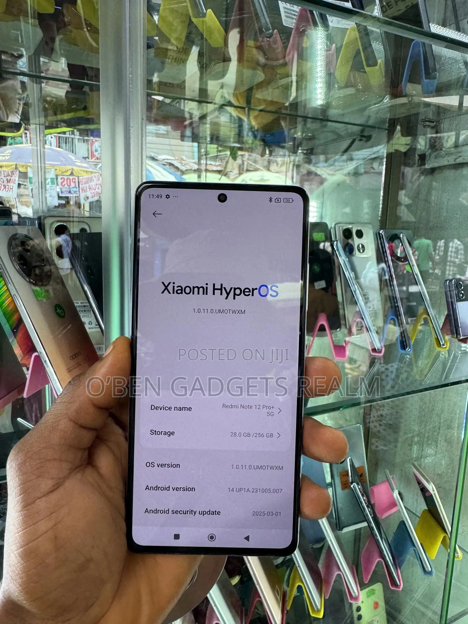 Xiaomi Redmi Note 12 Pro+ 5G 256 GB White