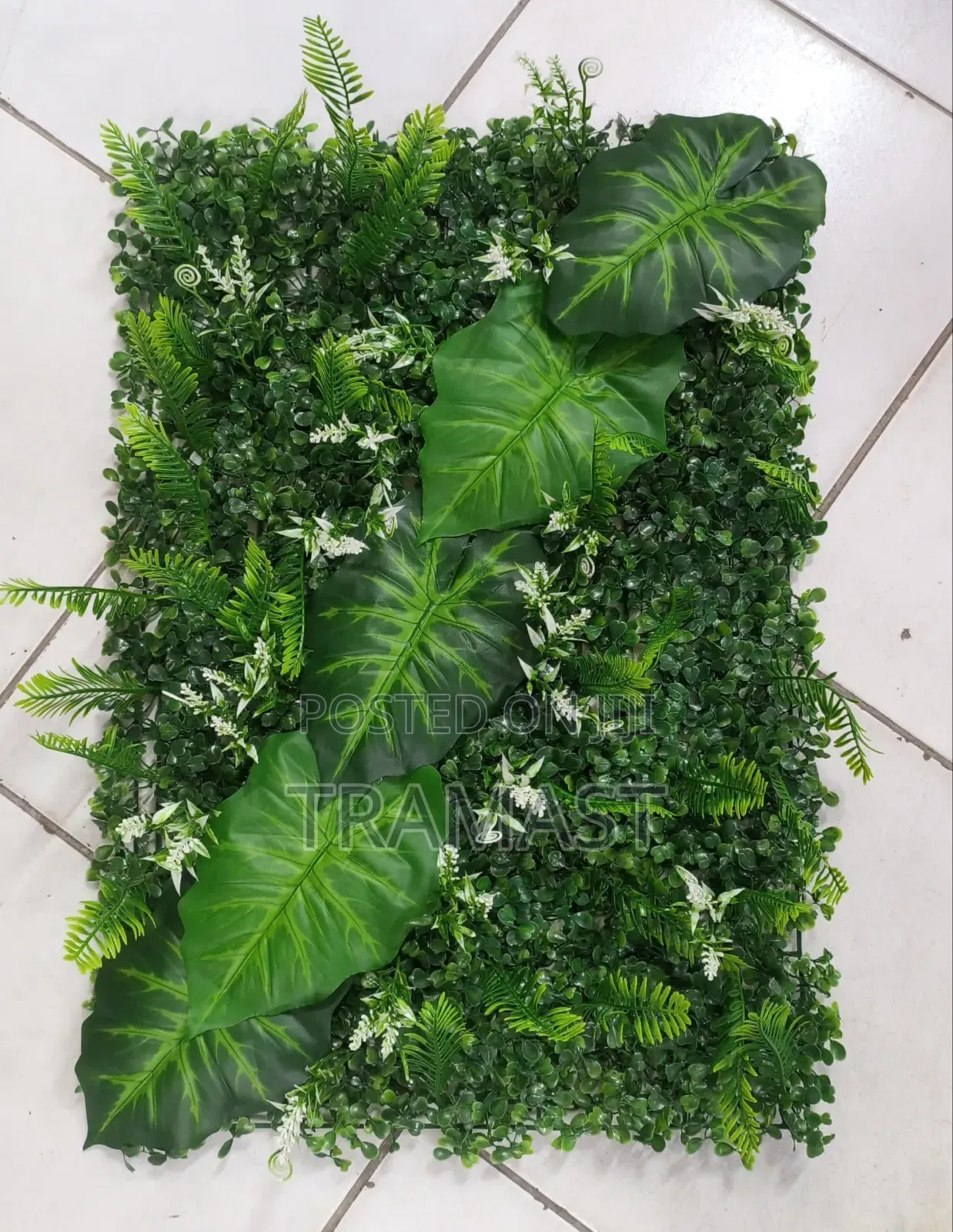 Exotic Artificial Wall Mat - Premium Decorative Greenery Panel