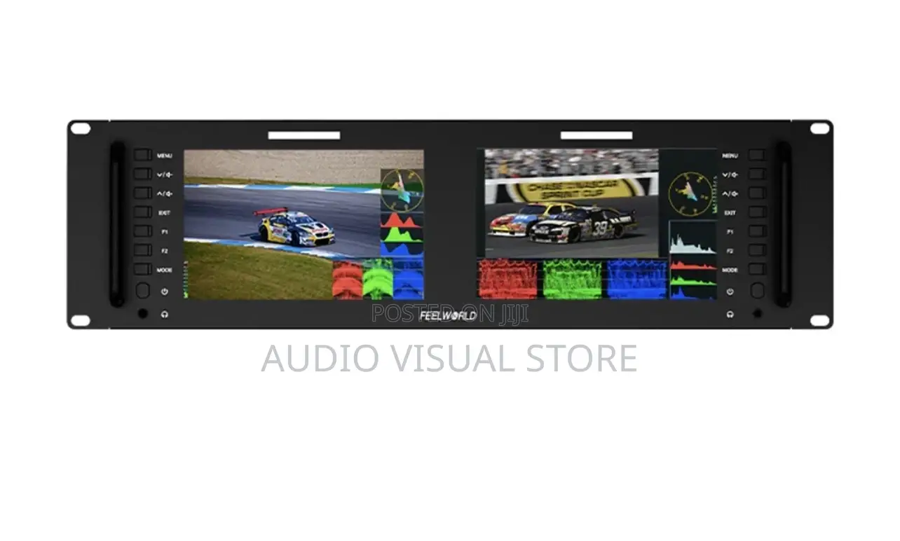 Feelworld D71 Plus 7 Inch 3ru Hdmi Sdi Rack Mount Monitor