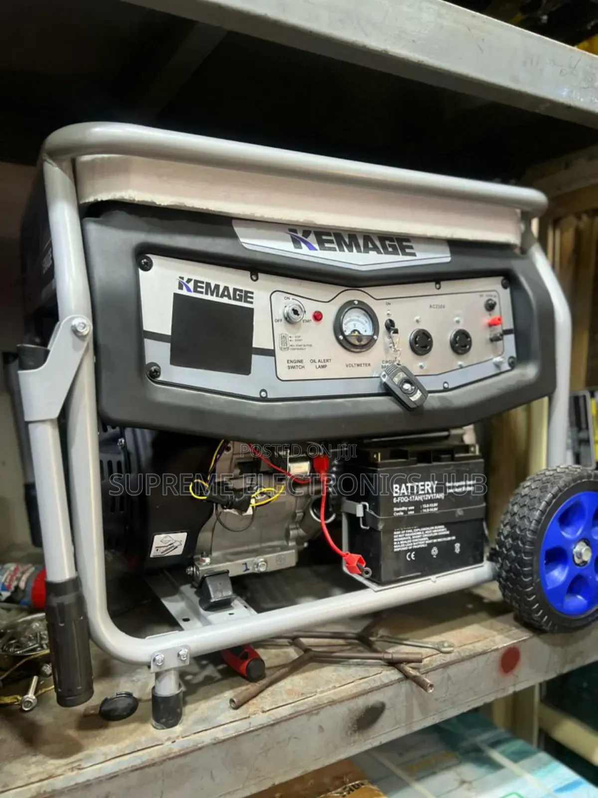 Original 10kva Km11000e2r Kemage Petrol Generator With Remote Start