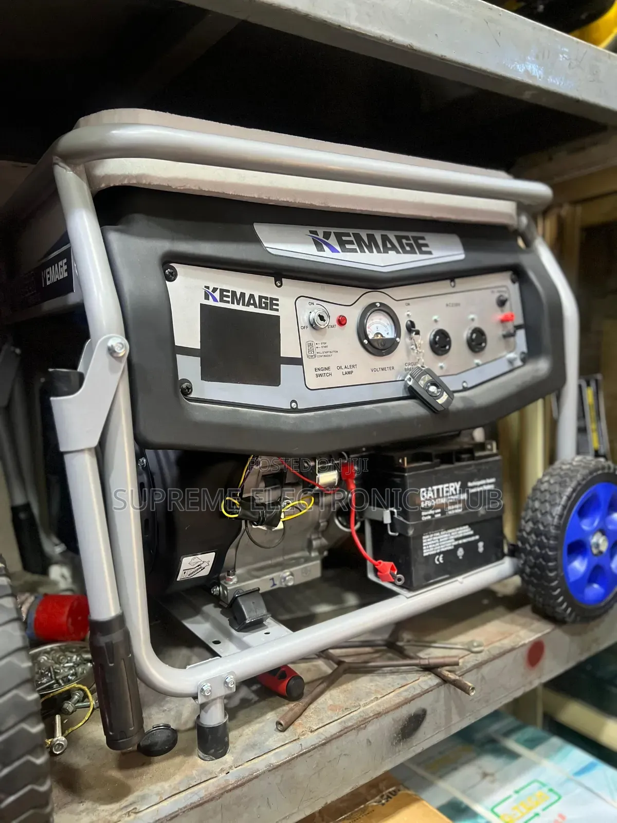 Original 10kva Km11000e2r Kemage Petrol Generator With Remote Start