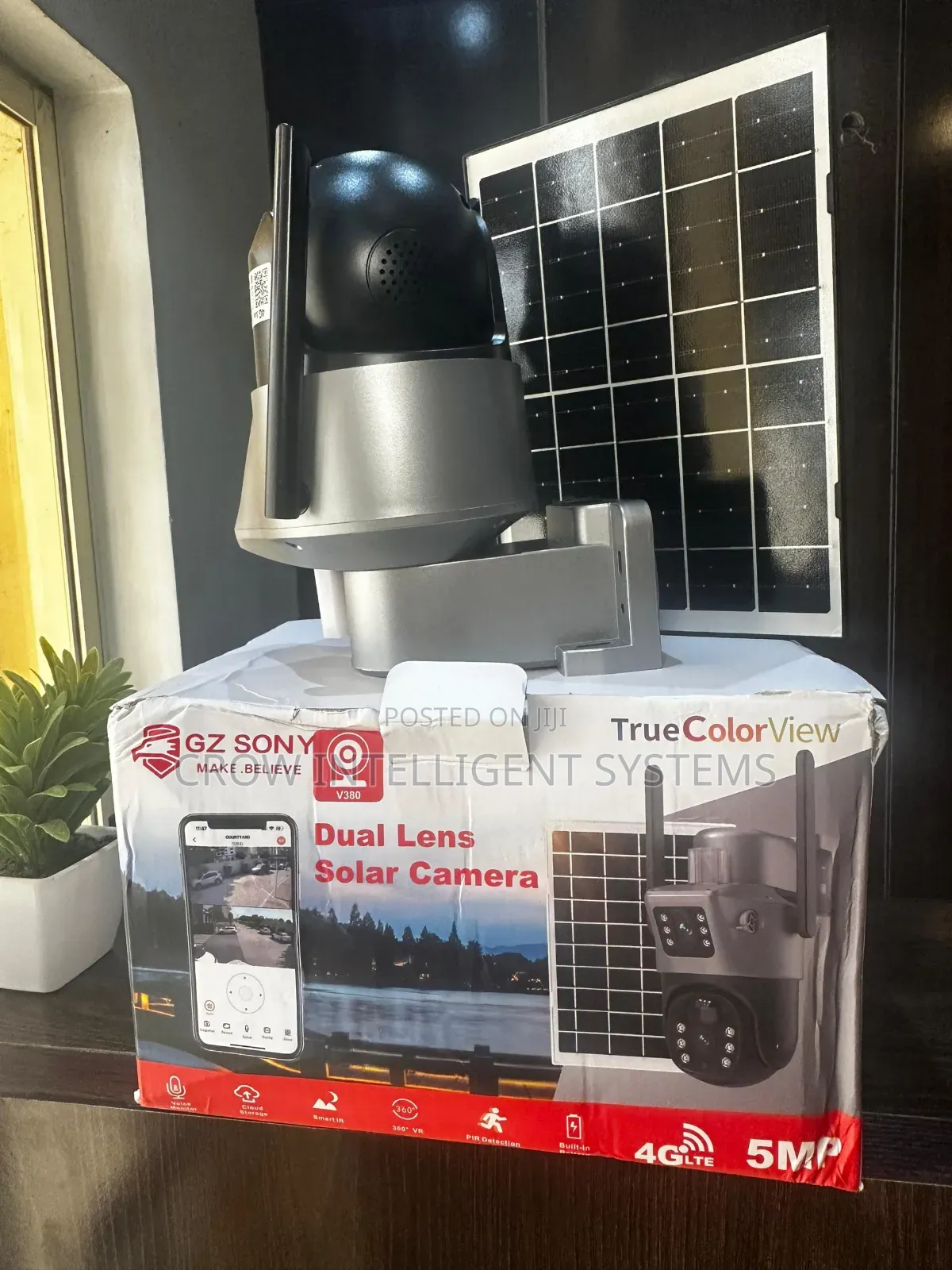 Gz Sony Duel Lens Solar Camera 5mp
