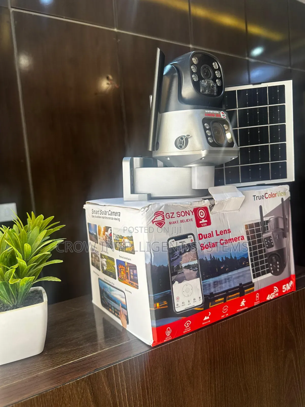 Gz Sony Duel Lens Solar Camera 5mp