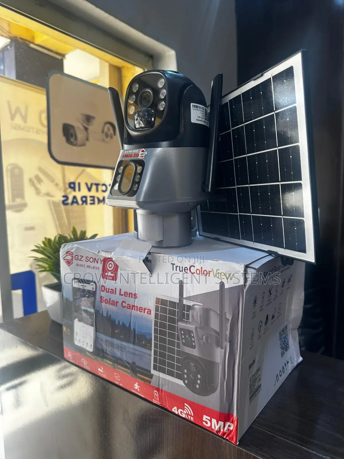 Gz Sony Duel Lens Solar Camera 5mp