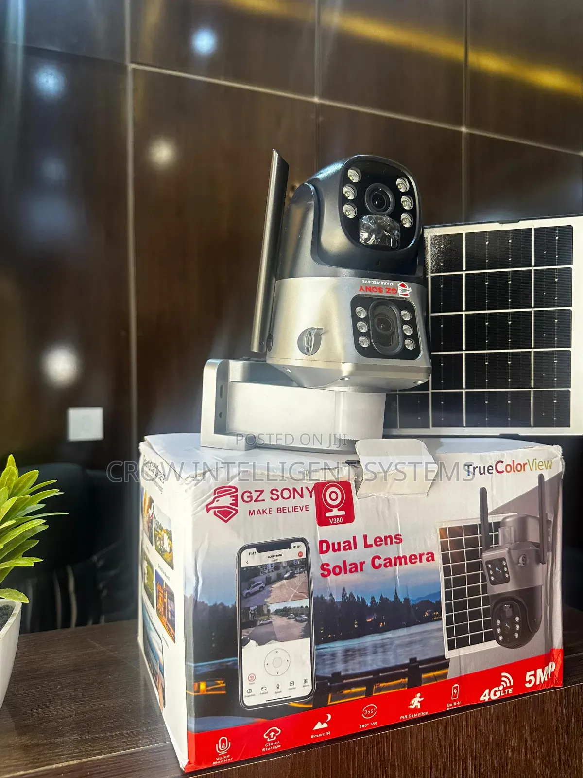 Gz Sony Duel Lens Solar Camera 5mp