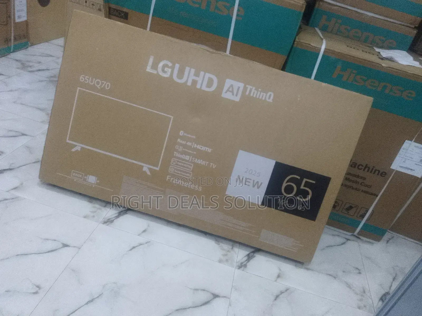 Sleek Design Meets Power: Lg 65" Uhd Smart Tv