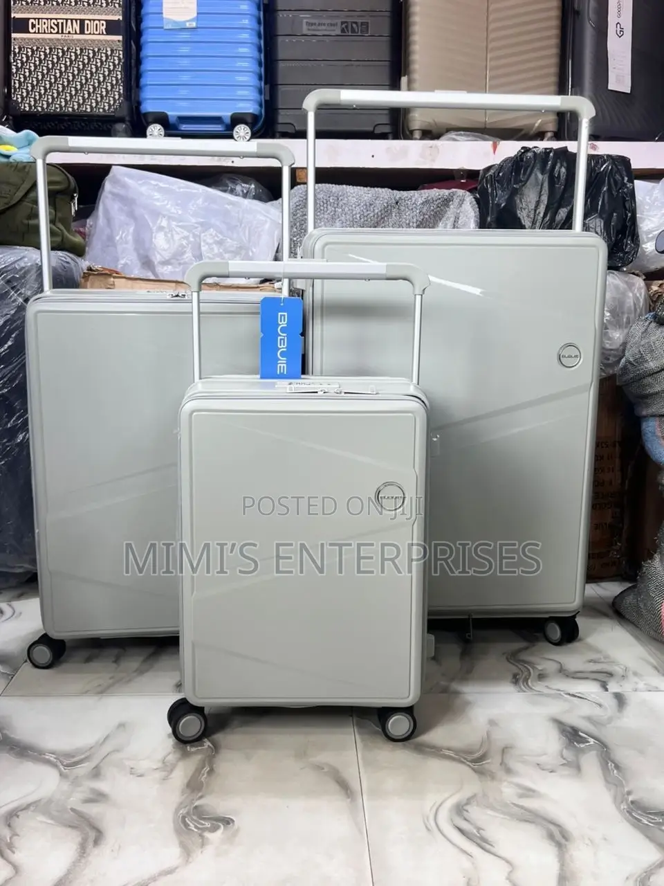 Shine on With Our Premium Rubber Luggage Set