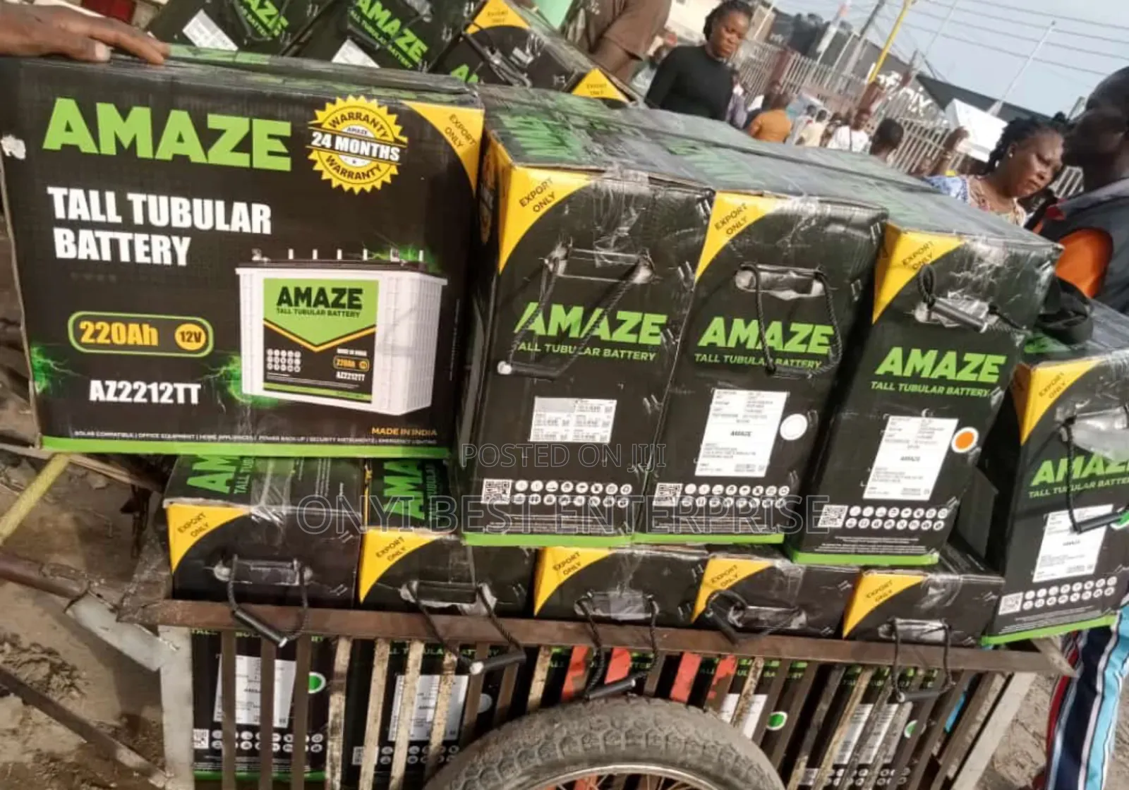 Amaze Tubular Battery 220ah12v Available Now