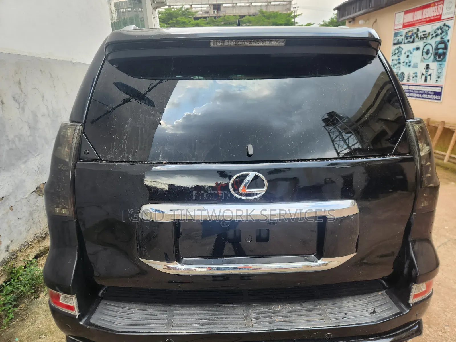 Tinted Film for Headlights and Back Light
