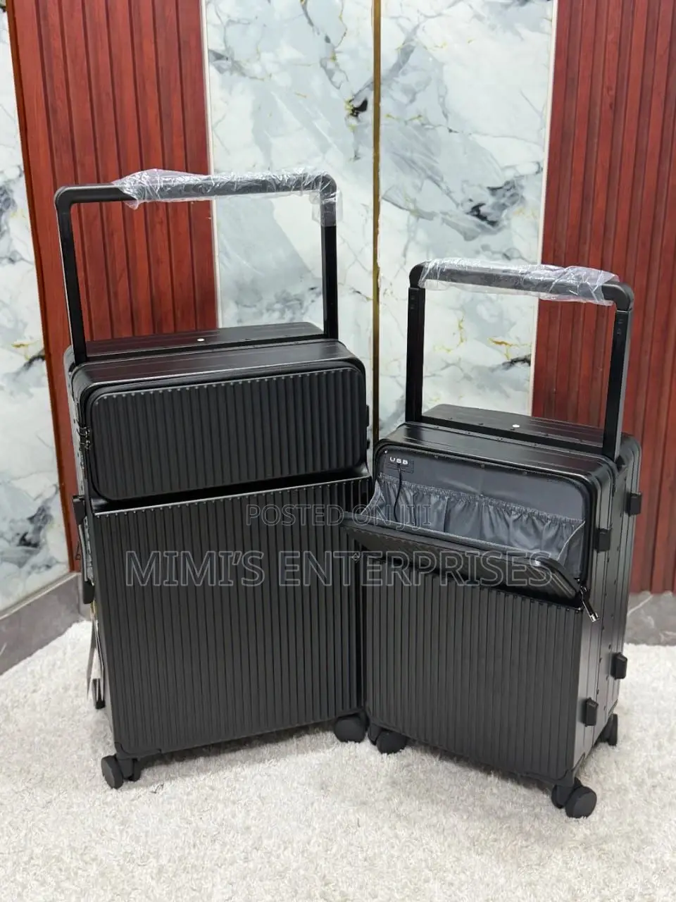 Elevate Your Style With Our Stunning Aluminum Luggage Set