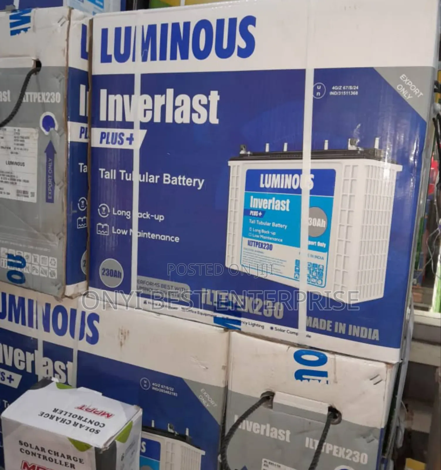 Luminous Inverlast Plus Battery 230ahms 12v Original