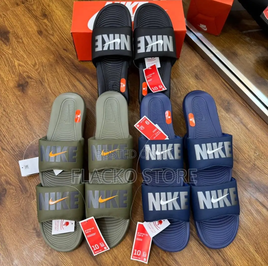 Original Nike Victori One Anthracite Ceramic Se Slides