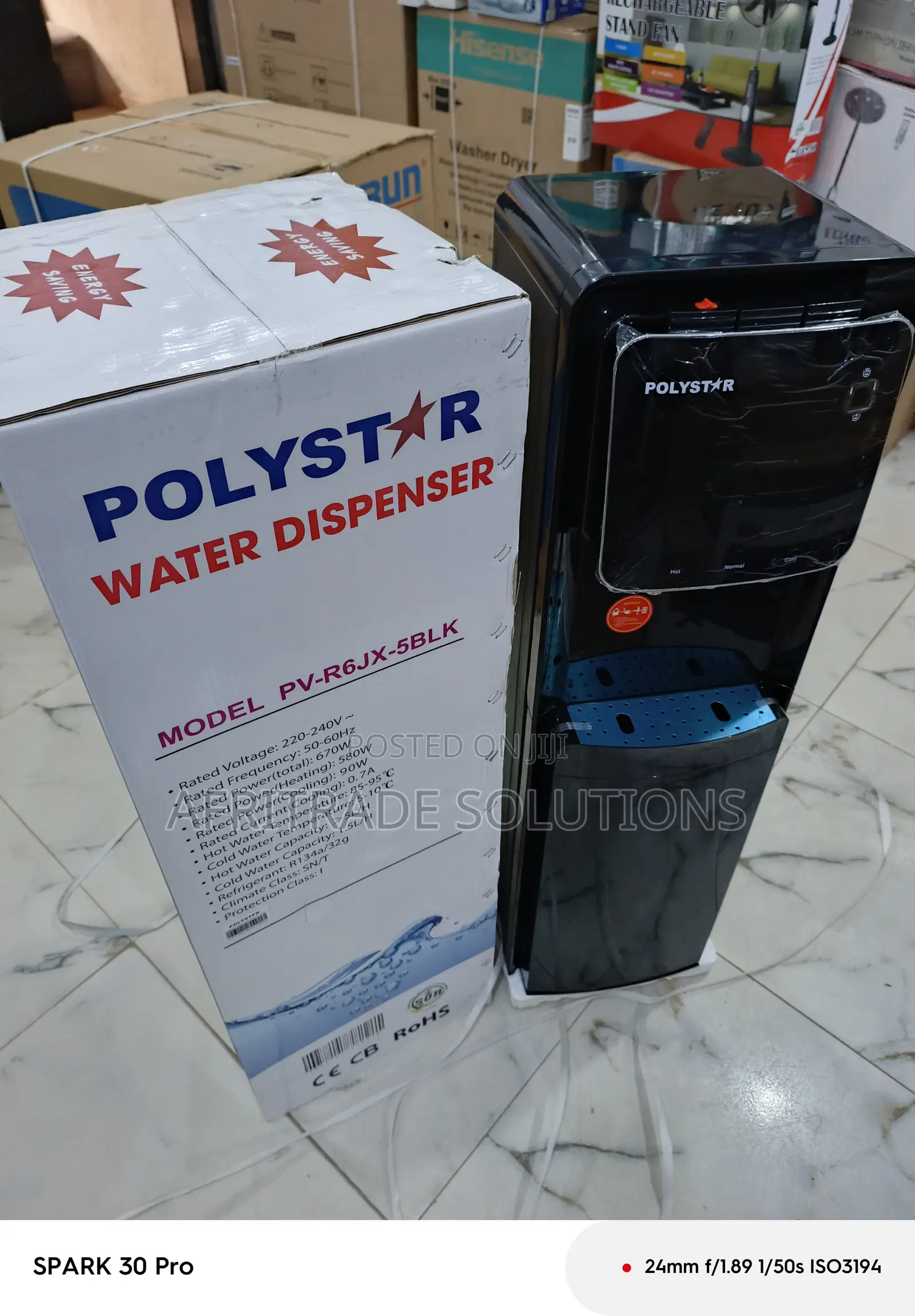 Polystar Pv-R6jx-5blk Dispenser With Dual Temperature Control