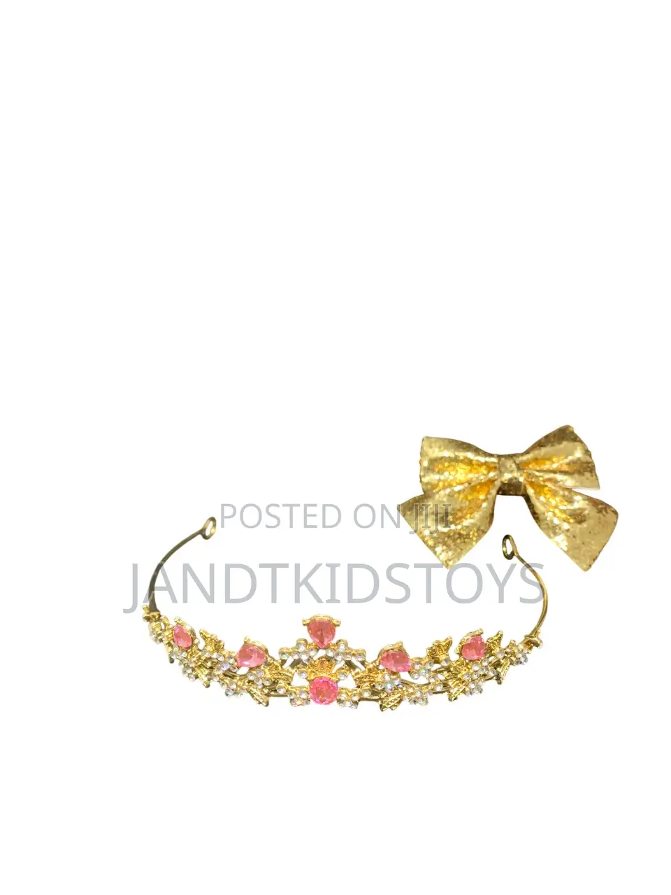 Elegant Crystal Tiara for Little Bride Flower Girls
