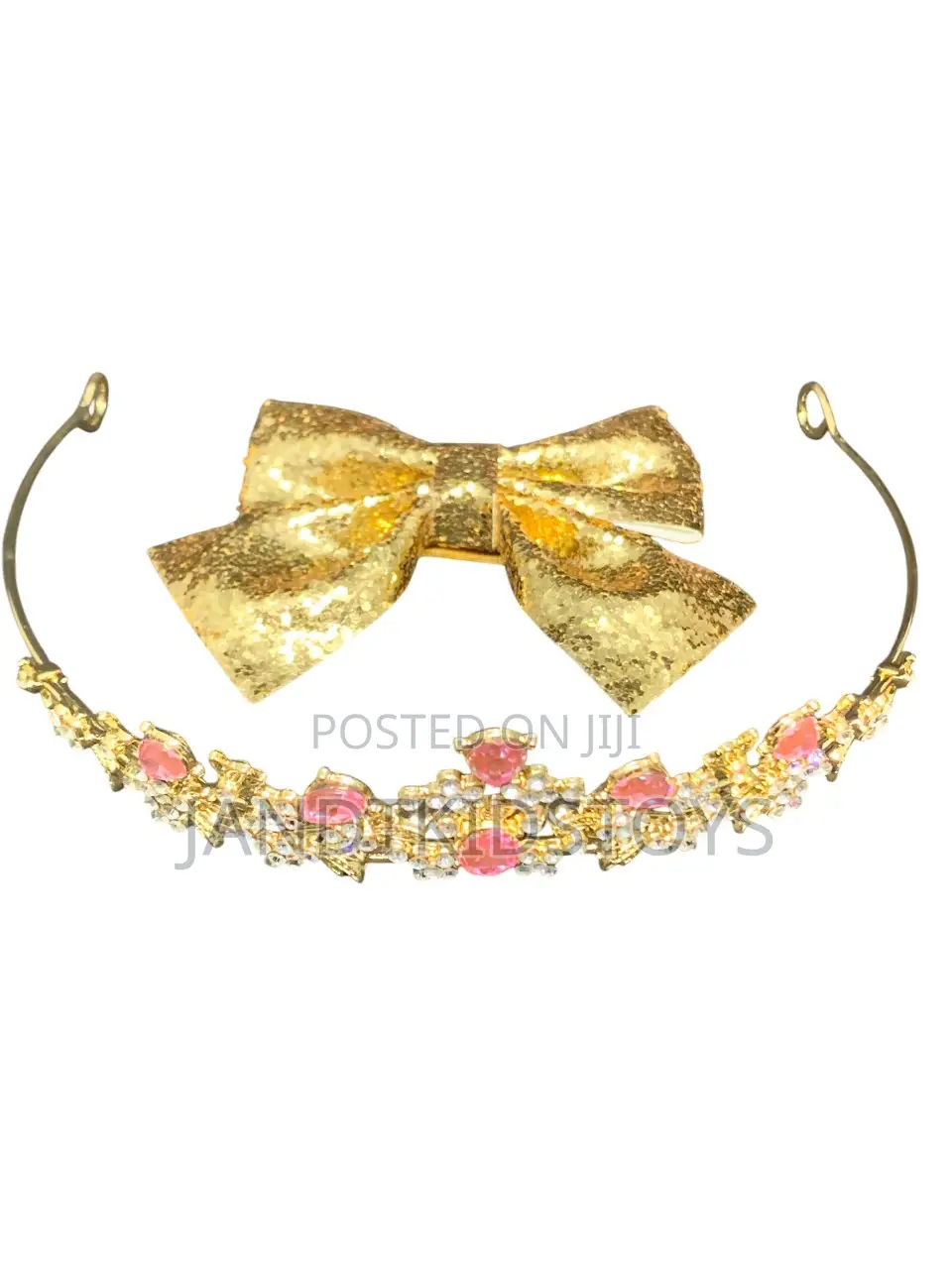 Elegant Crystal Tiara for Little Bride Flower Girls