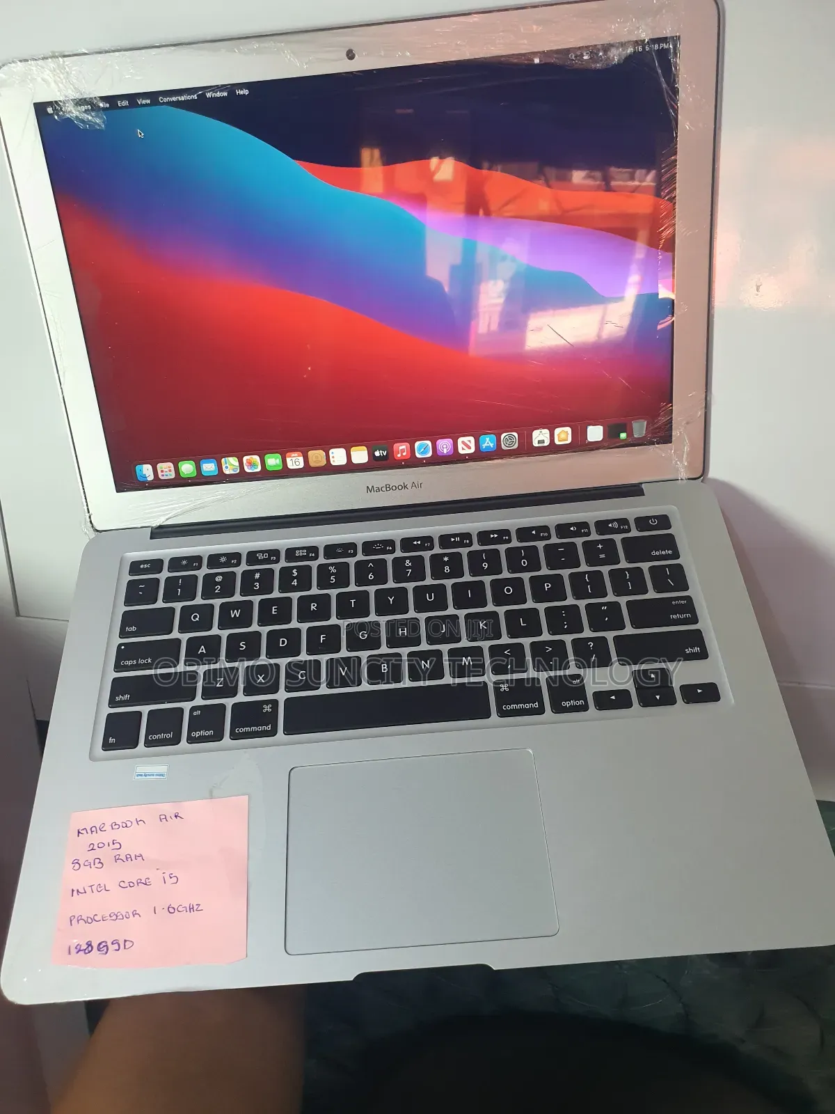 Laptop Apple MacBook Air 2015 8GB Intel Core i5 SSD 128GB