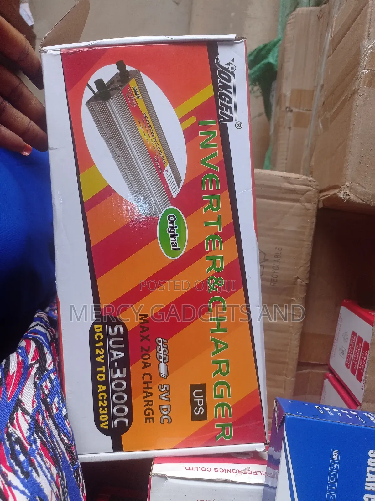Inverter and Charger (Usb 5v Dc ) Ups 3000w