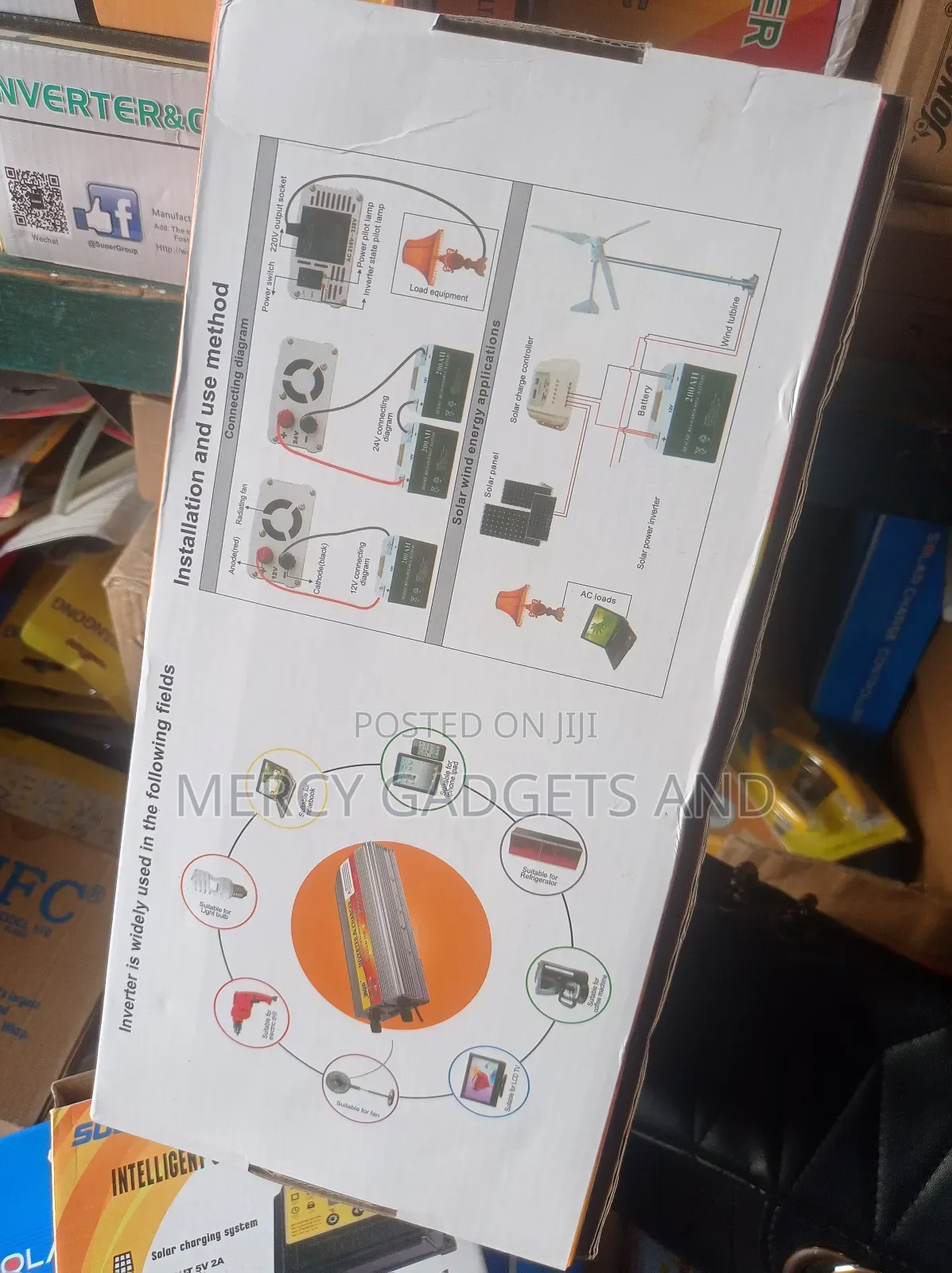 Inverter and Charger (Usb 5v Dc ) Ups 3000w