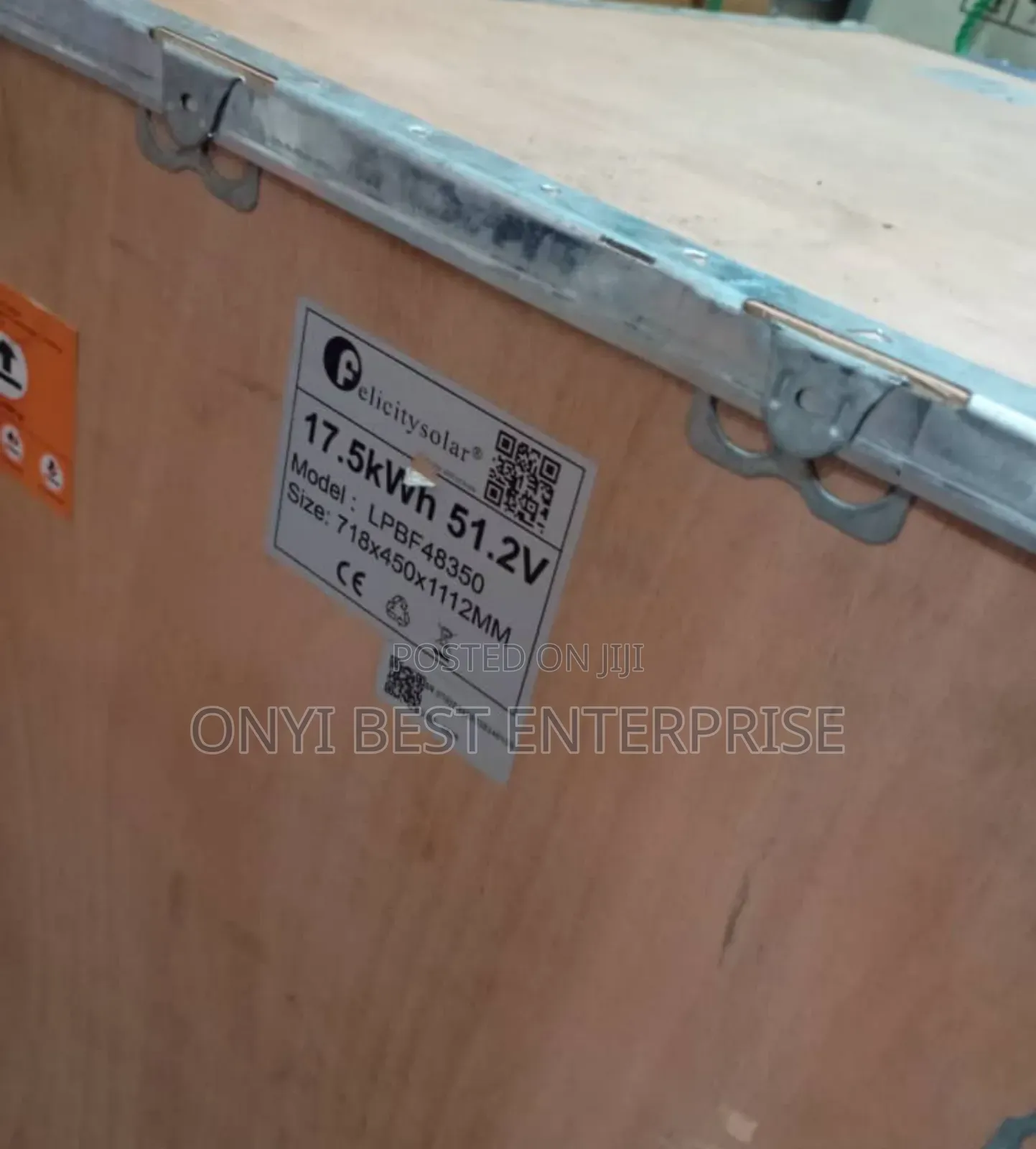 Felicity Lithium Ion Battery 17.5kwh Available