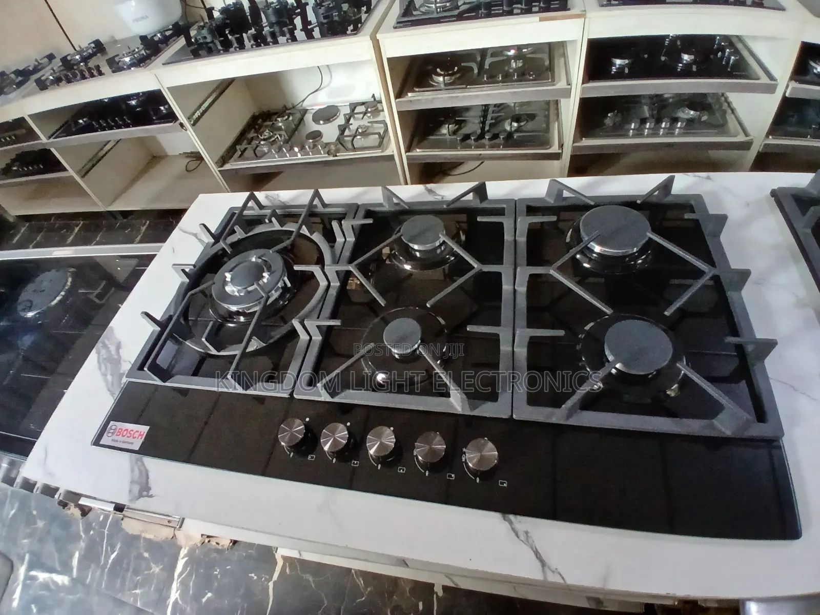 Bosch Luxury Inbuilt 5 Burners Gas Cooker 60x90cm 100% Copper
