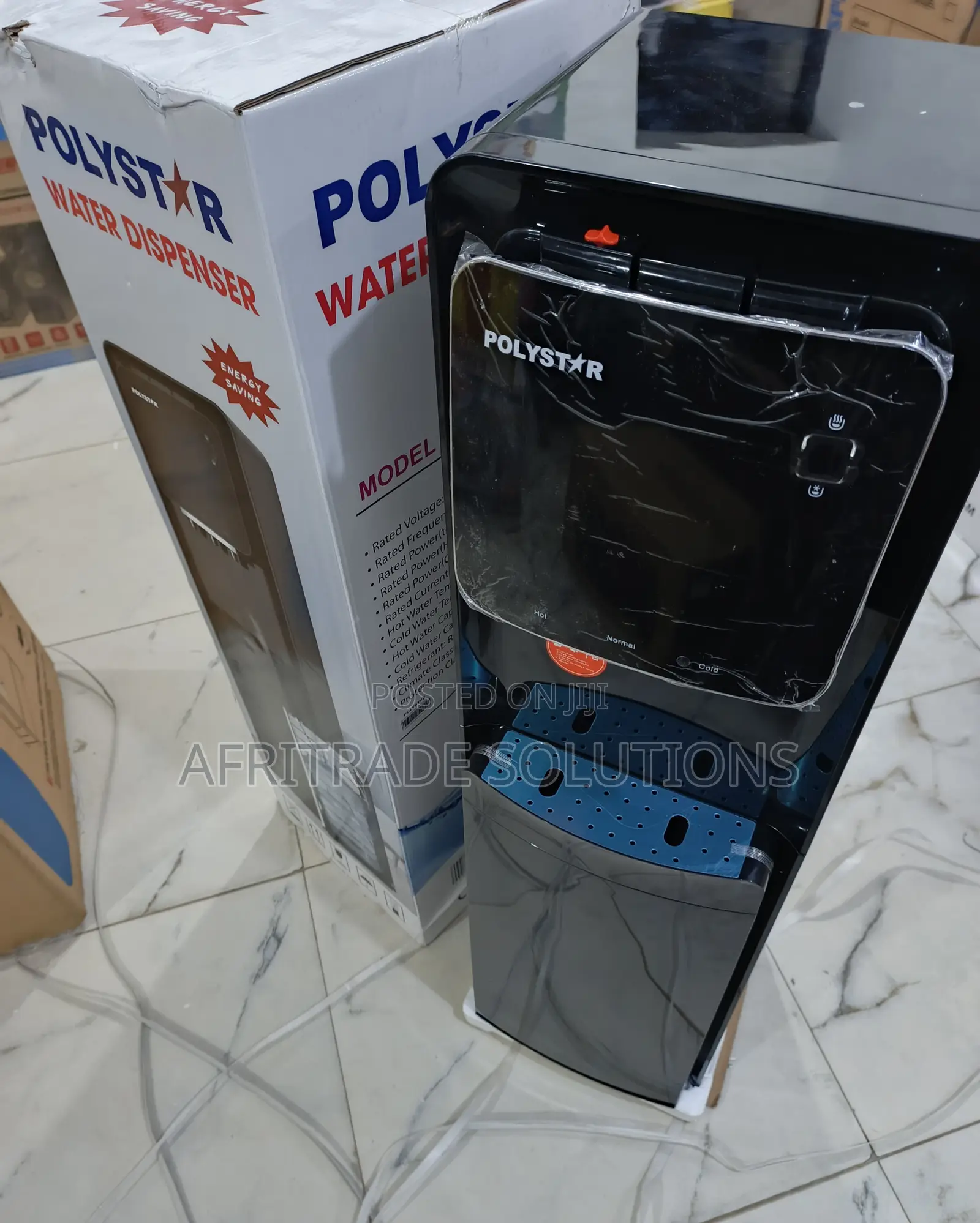 Polystar Pv-R6jx-5blk Efficient Floor Water Dispenser With Storage