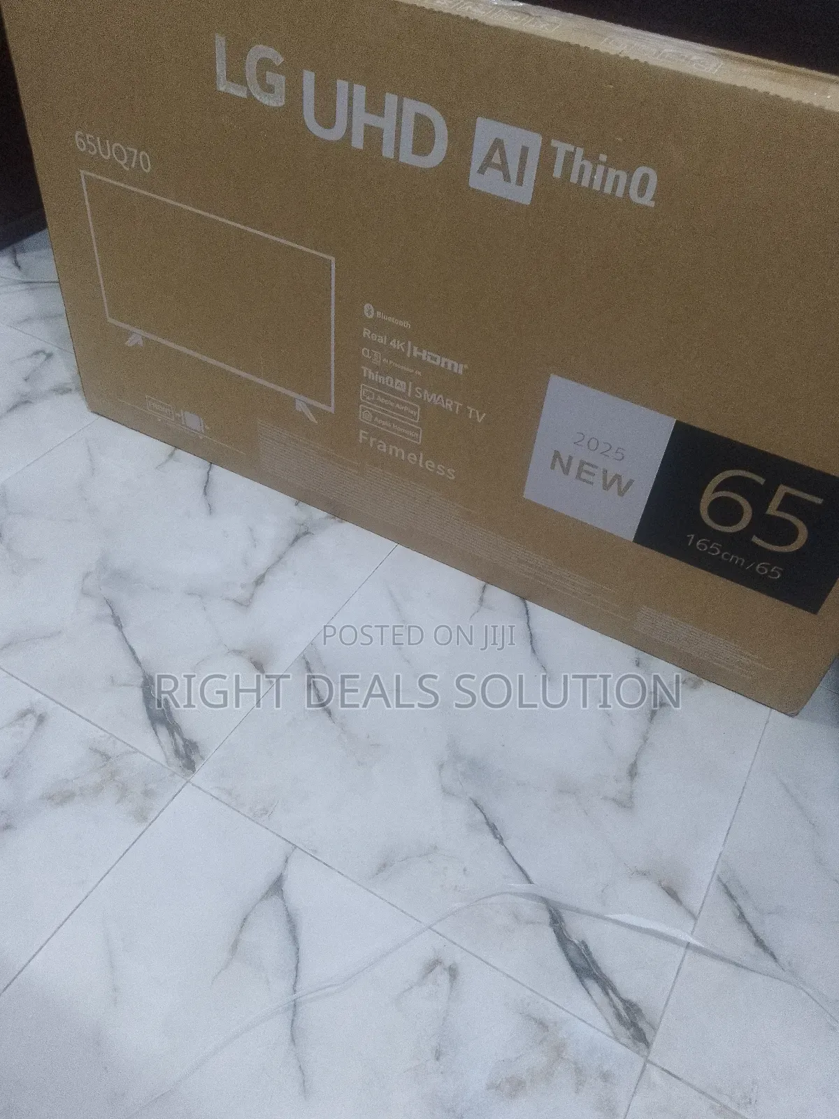 Lg 65" Smart Tv: Future-Ready Resolution