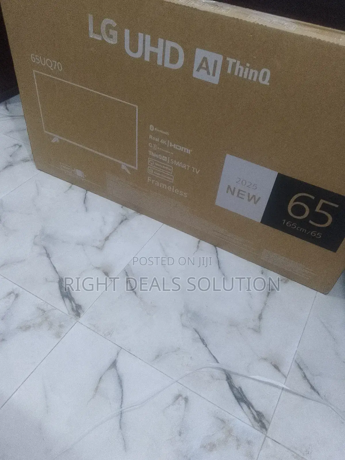 Lg 65" Smart Tv: Future-Ready Resolution