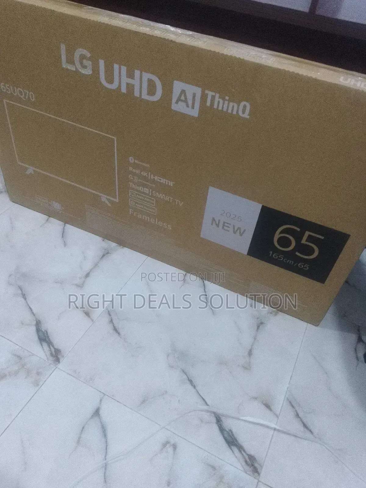Lg 65" Smart Tv: Future-Ready Resolution