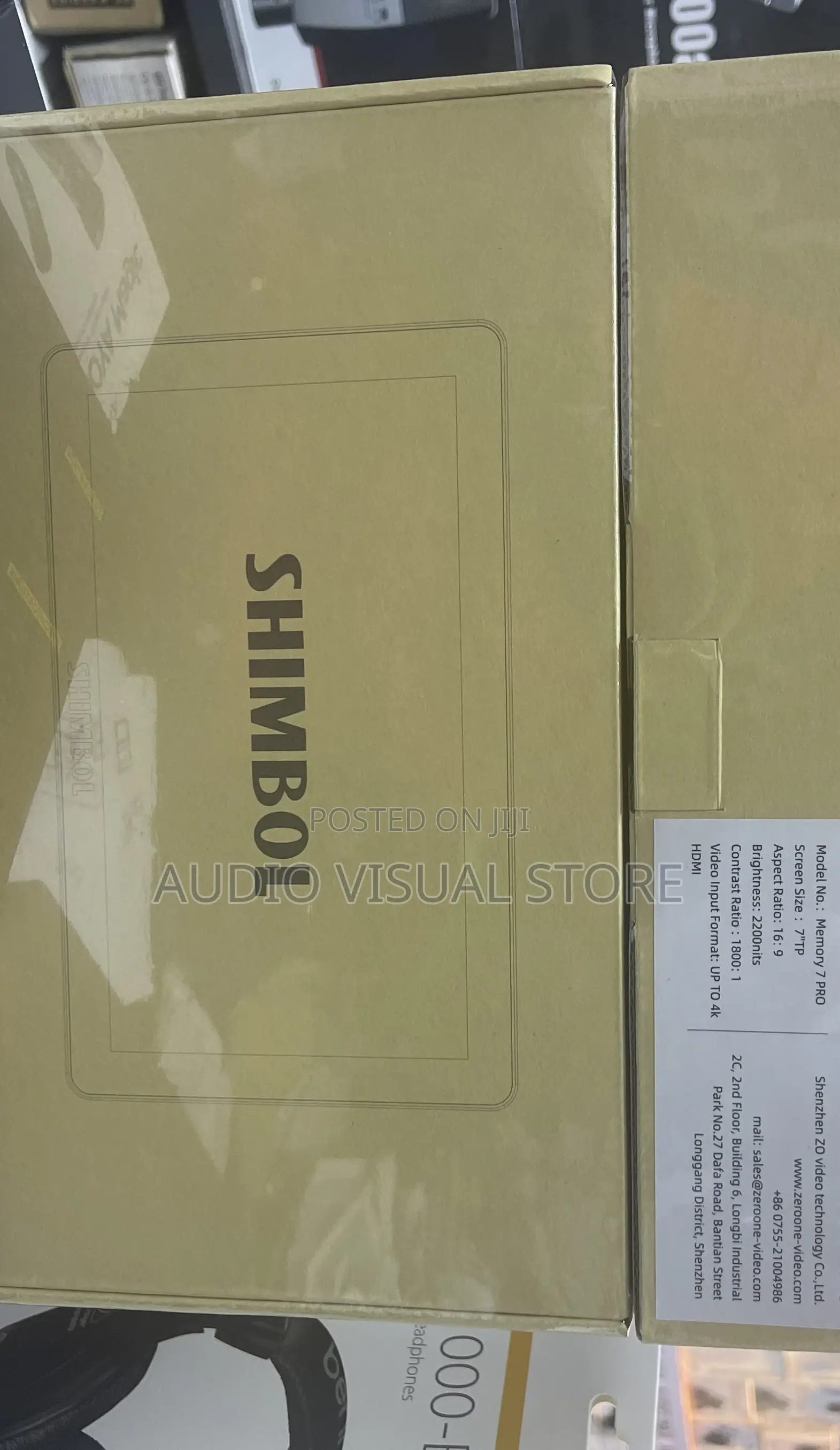 Shimbol Memory 7 Pro 7" Touchscreen Hdmi/3g-Sdi Recording Monitor