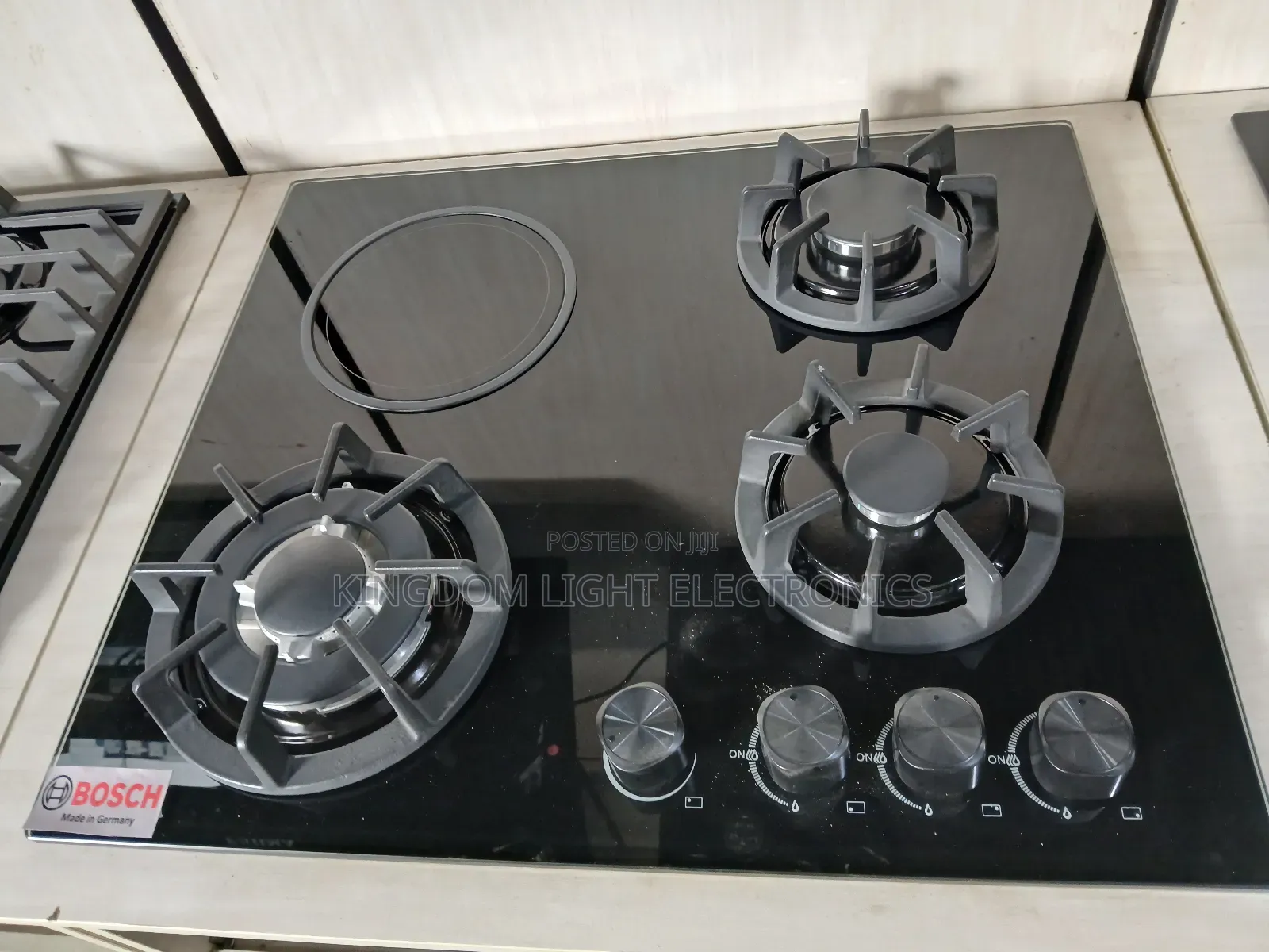 Bosch Inbuilt 3 Gas 1 Electric Cooker 60x60cm 100% Copper